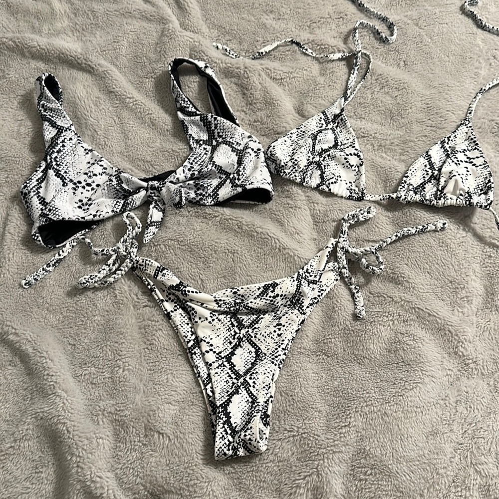 Zaful snake bikini